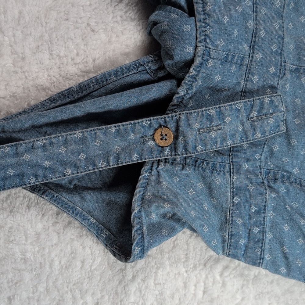 Free‎ People Light Blue Denim Overalls - Picture 6 of 7